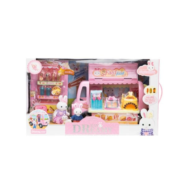 Mini Fast Food Karavanı Oyun Seti