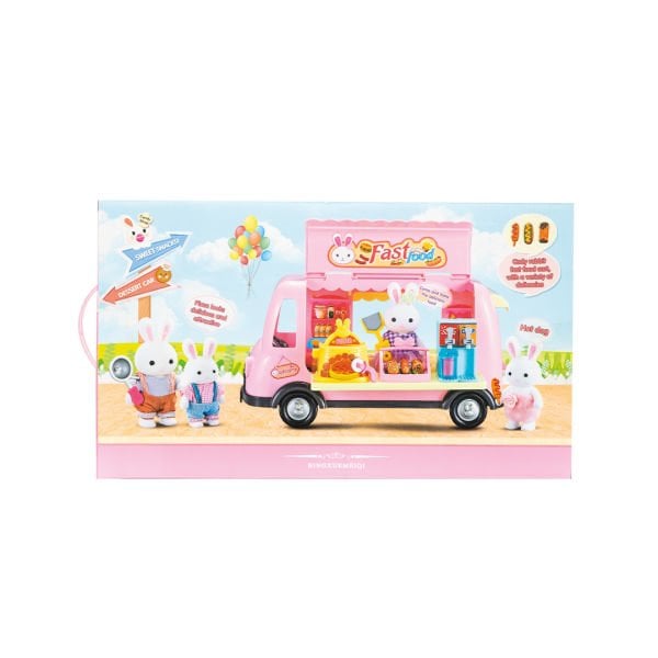 Mini Fast Food Karavanı Oyun Seti