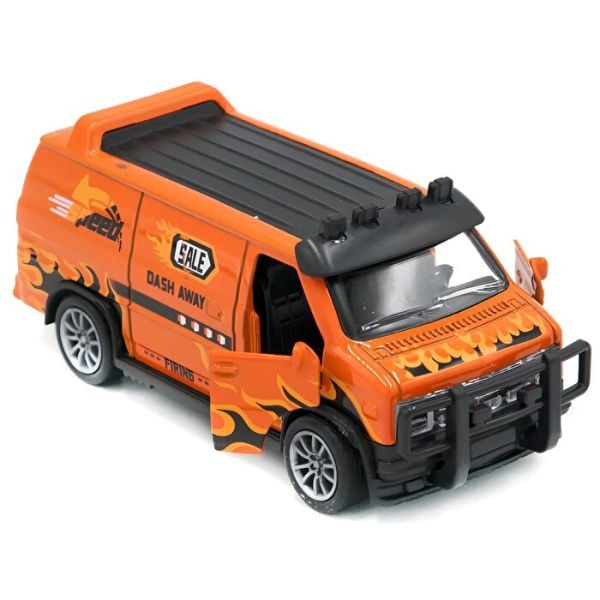 1:36 Die-Cast Çek Bırak Arazi Minibüsü