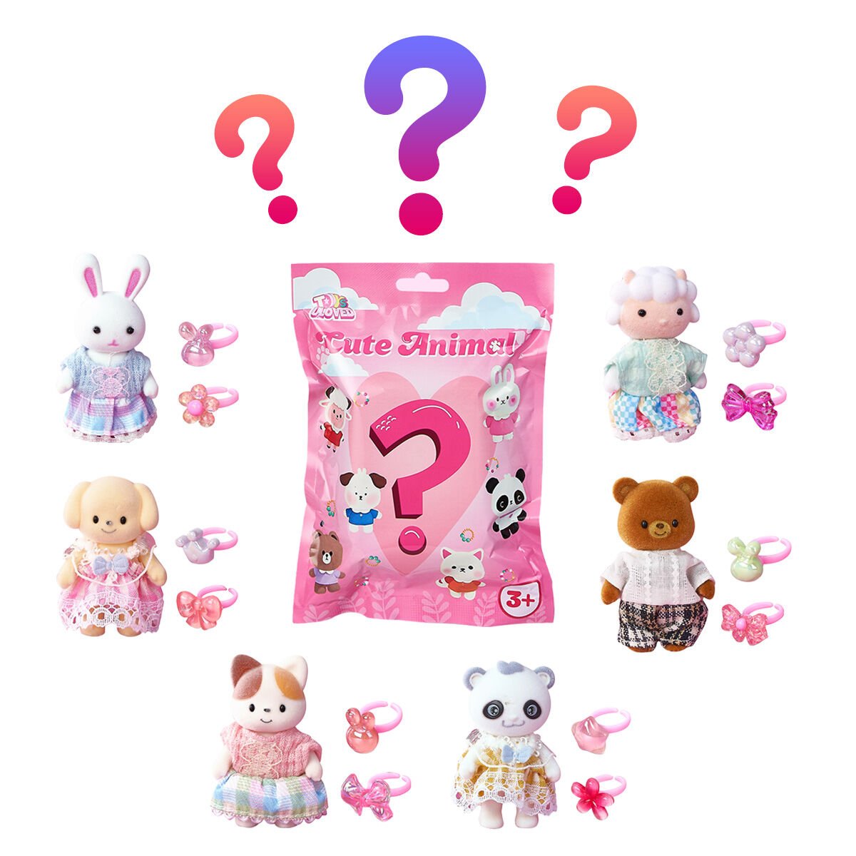 Bay Dreamy Sürpriz Paket Figür Yüzük Seti