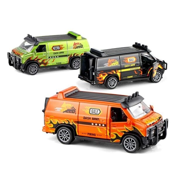 1:36 Die-Cast Çek Bırak Arazi Minibüsü