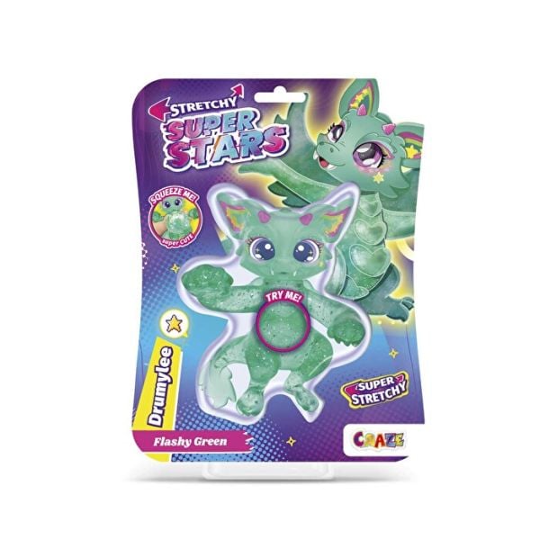 Superstars - Flashy Green Drumylee Strecthy - Figür
