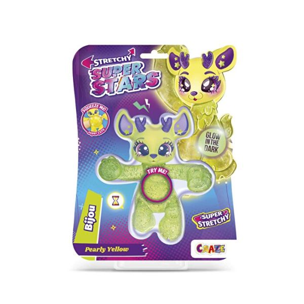 Superstars - Pearly Yellow Bijou Strecthy - Figür