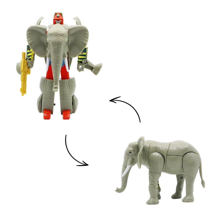 Dönüşen Robo-Hayvan Fil
