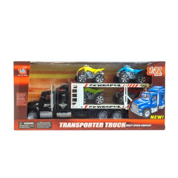 Renkli ATV Taşıyıcı Tır (3 Asorti)