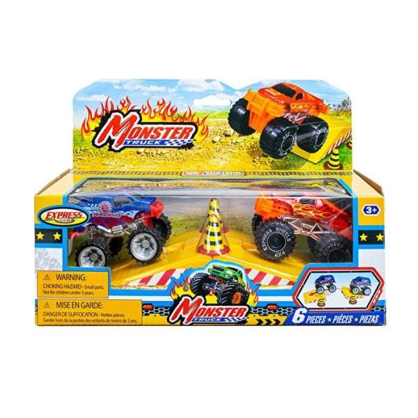 6 Parça Monster Truck Rampa Seti