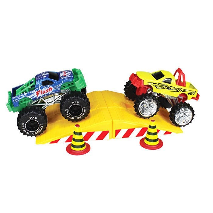 6 Parça Monster Truck Rampa Seti