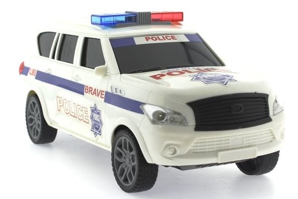 Sürtmeli Sesli ve Işıklı Suv Polis Arabası