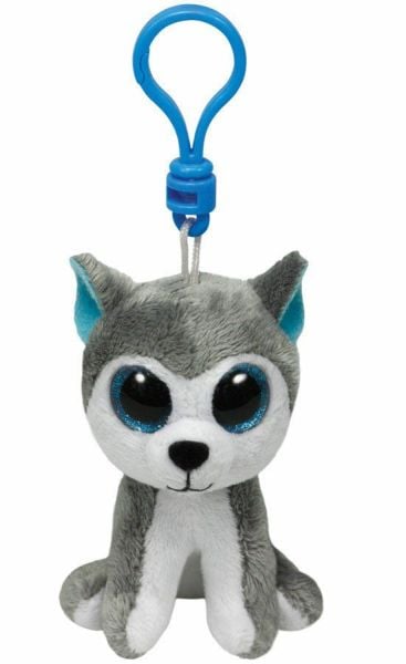 TY Beanie Boos Sibirya Kurdu Slush Peluş Anahtarlık 12 cm.