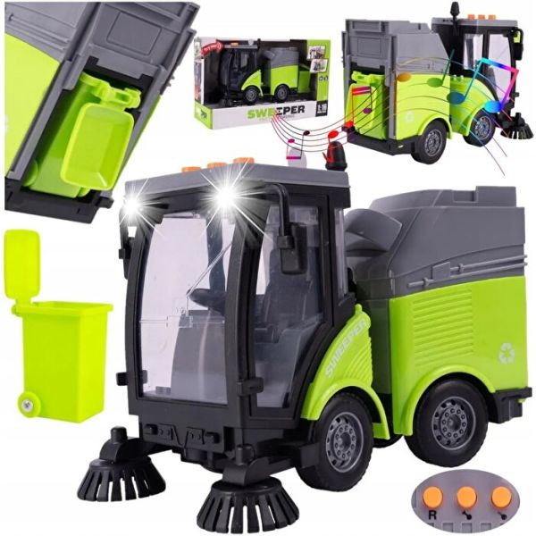 1:16 Sesli ve Işıklı Yol Temizlik Aracı