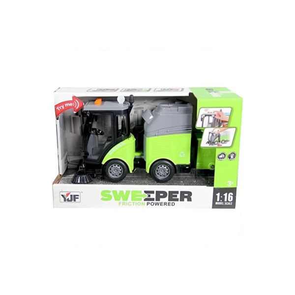 1:16 Sesli ve Işıklı Yol Temizlik Aracı