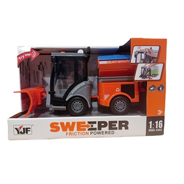 1:16 Sesli ve Işıklı Kar Küreme Aracı