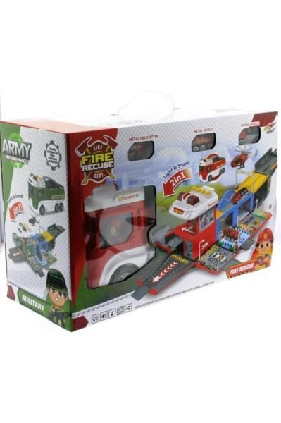 Dönüşen İtfaiye İstasyonu Kırmızı