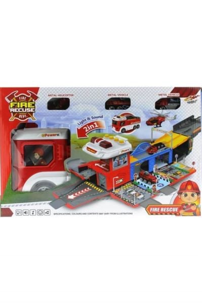 Dönüşen İtfaiye İstasyonu Kırmızı