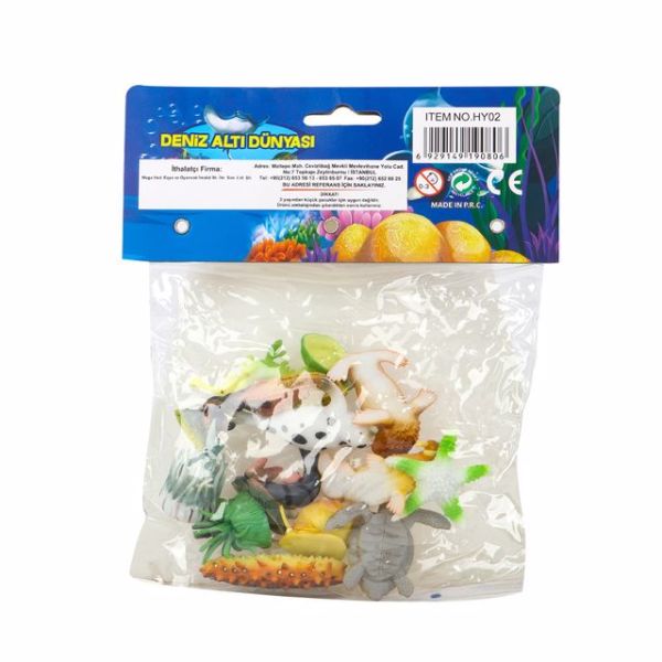 Denizaltı Dünyası Poşetli Hayvanlar S2