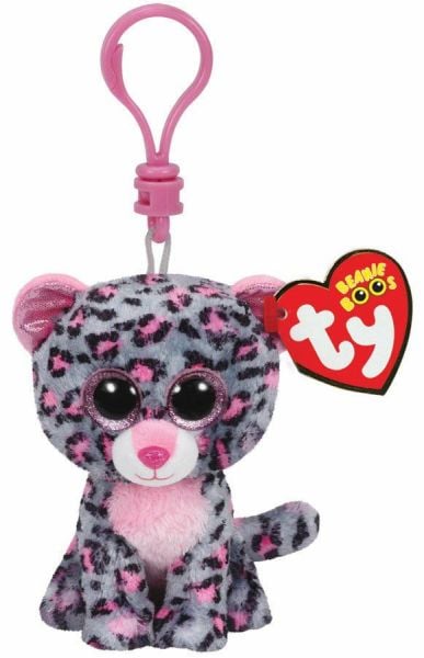 TY Beanie Boos Tasha Leopar Anahtarlık 12 cm.