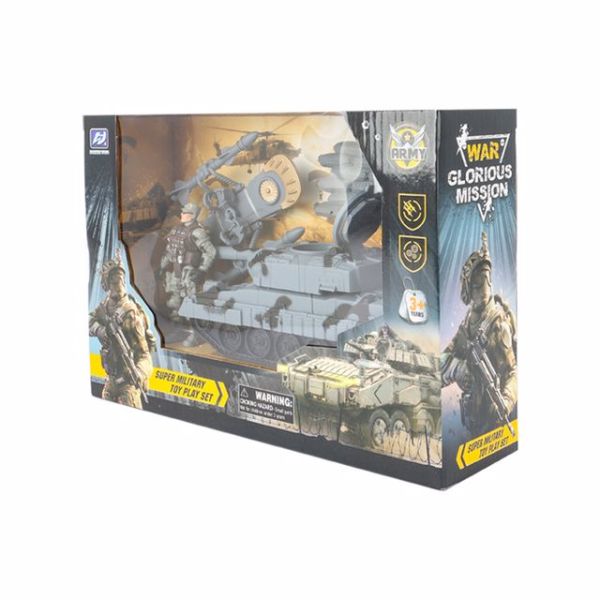 Süper Güç Tank Asker Seti