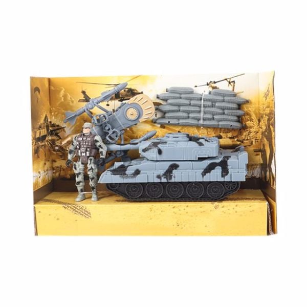 Süper Güç Tank Asker Seti