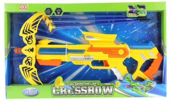 Sesli ve Işıklı Mekanik Ok Atan Tabanca