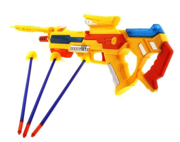 Sesli ve Işıklı Mekanik Ok Atan Tabanca