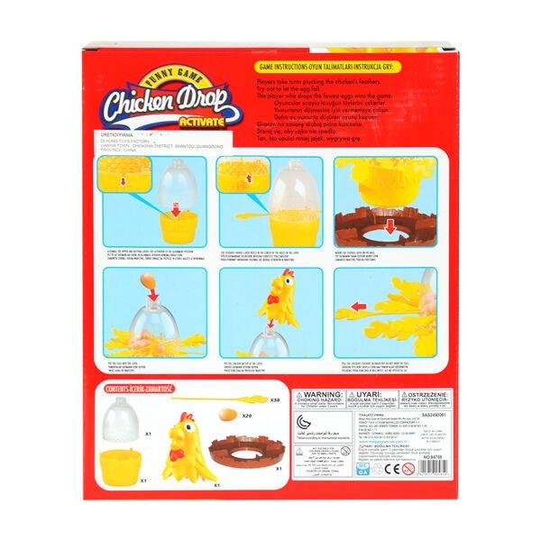 Chicken Drop Eğlenceli Tavuk Oyun Seti