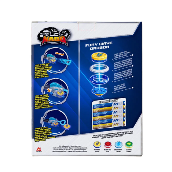 Infinity Nado Başlangıç Paketi - Fury Wave Dragon (Enerji Dalgası Ejderhası)