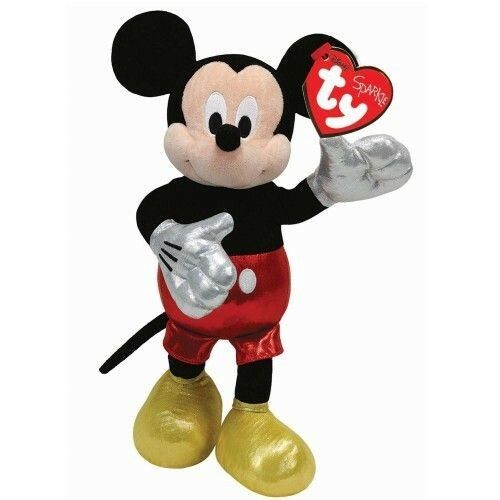 TY Sparkle Sesli Mickey Mouse Peluş 33 cm.