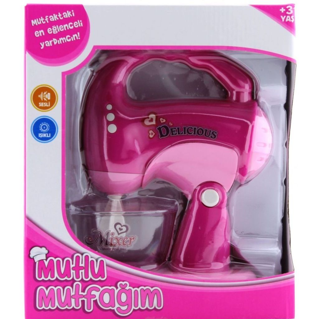 Mutlu Mutfağım Sesli ve Işıklı Pilli Mikser