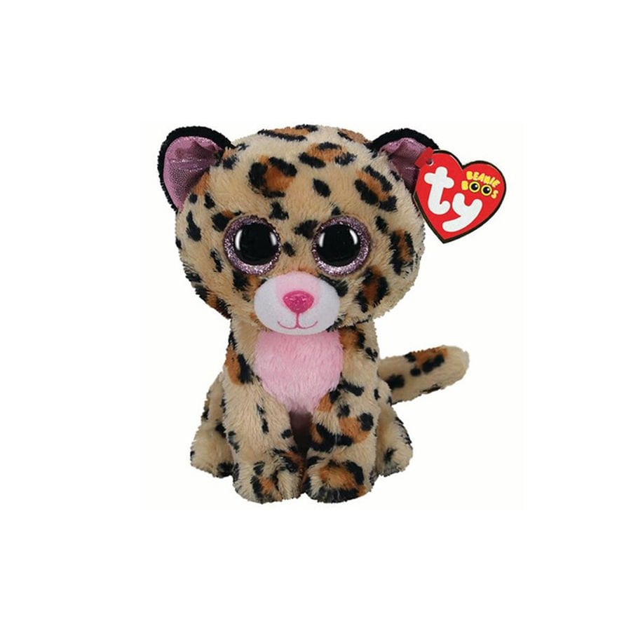 TY Beanie Boos Pembe Leopar Livvie Peluş 15 cm.