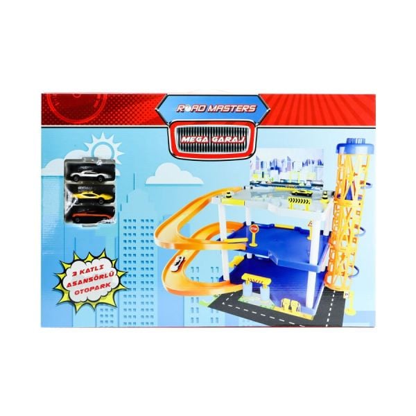 Üç Katlı Kule Asansörlü Garaj