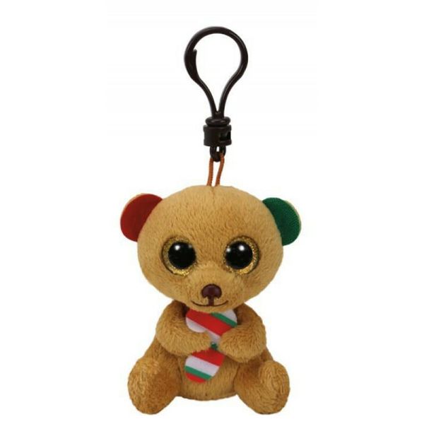 TY Beanie Boos Bella Kahverengi Ayı Anahtarlık 12 cm.