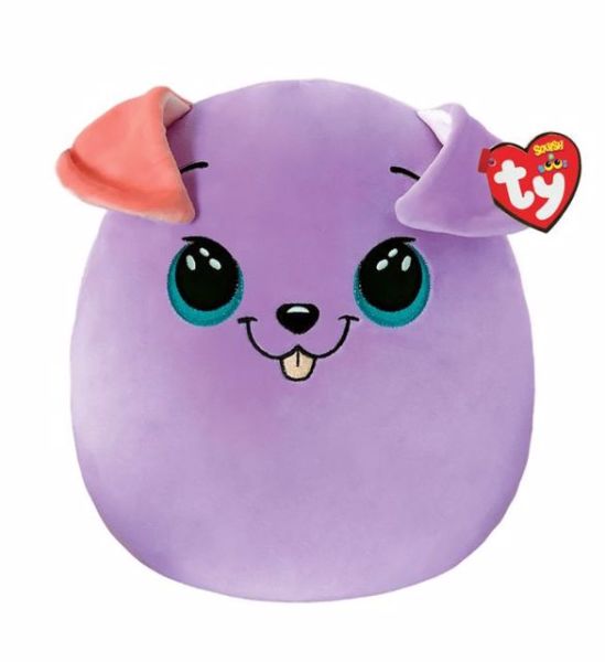 TY Squishy Beanies Mor Köpek Bitsy Peluş 35 cm.
