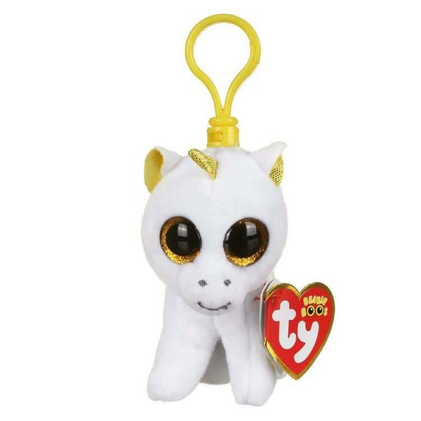 TY Beanie Boos Pegasus Unicorn Anahtarlık 12 cm.