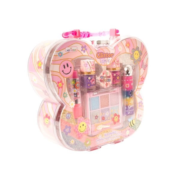Parıltılı Taşınabilir Kozmetik Seti