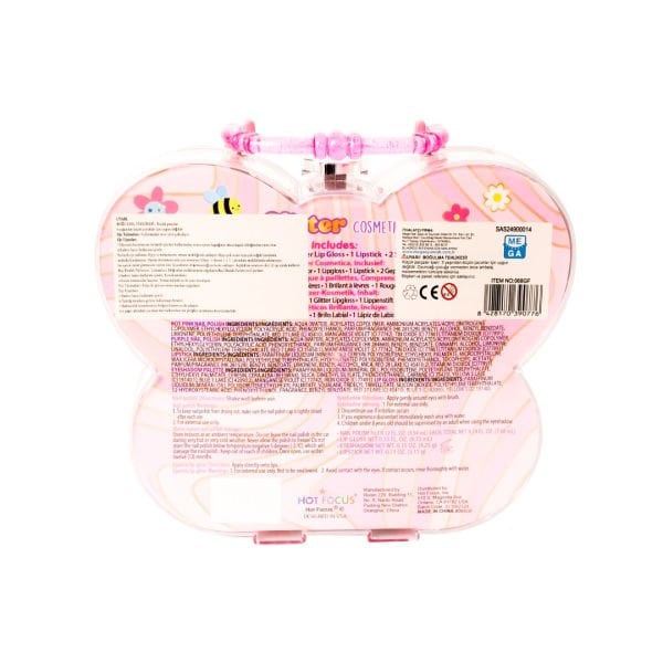 Parıltılı Taşınabilir Kozmetik Seti