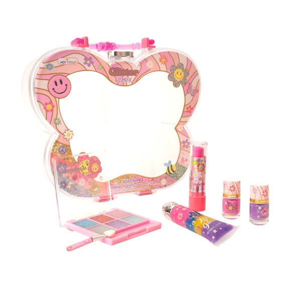 Parıltılı Taşınabilir Kozmetik Seti