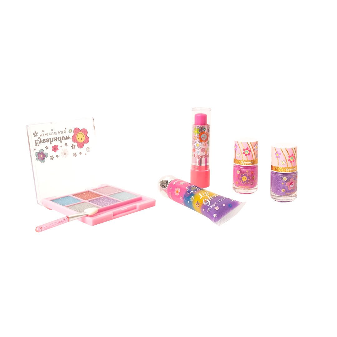 Parıltılı Taşınabilir Kozmetik Seti