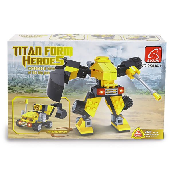 Titan Form Heroes Set 82 Parça