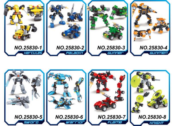 Titan Form Heroes Set 82 Parça