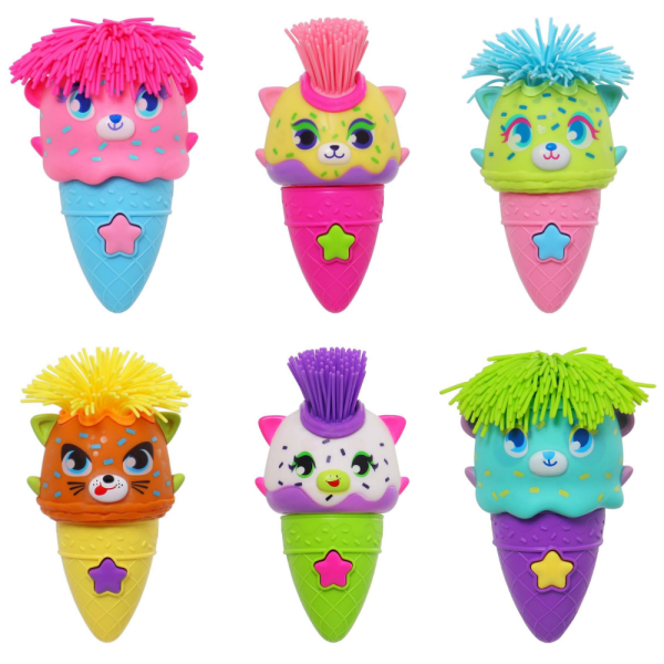 Uzayan Renkli Saçlar - 6 Asorti (Standlı)