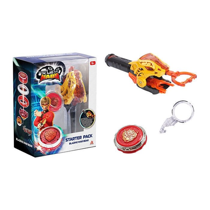 Infinity Nado Başlangıç Paketi - Blazing War Bear (Alevli Ayı)