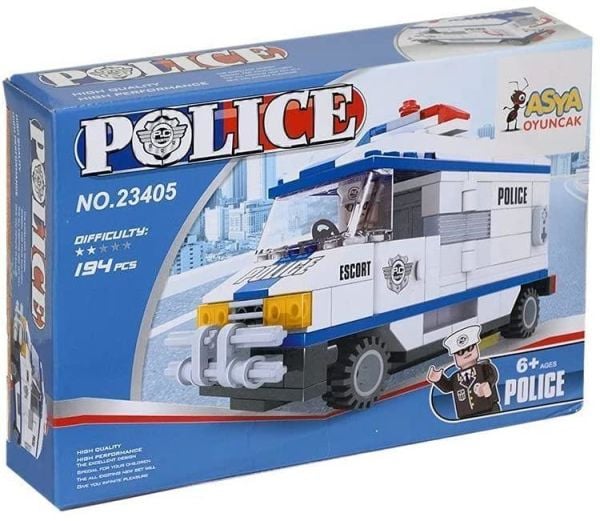 Police Set 194 Parça