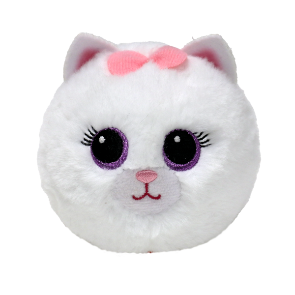 TY Beanie Bouncers Beyaz Kedi Purdy 7 cm.
