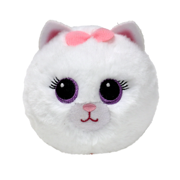TY Beanie Bouncers Beyaz Kedi Purdy 7 cm.