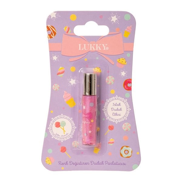 Şeker Aromalı Dudak Parlatıcısı - Pembe