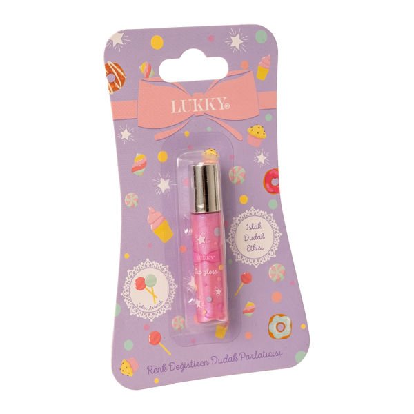 Lukky Şeker Aromalı Pembe Dudak Parlatıcısı