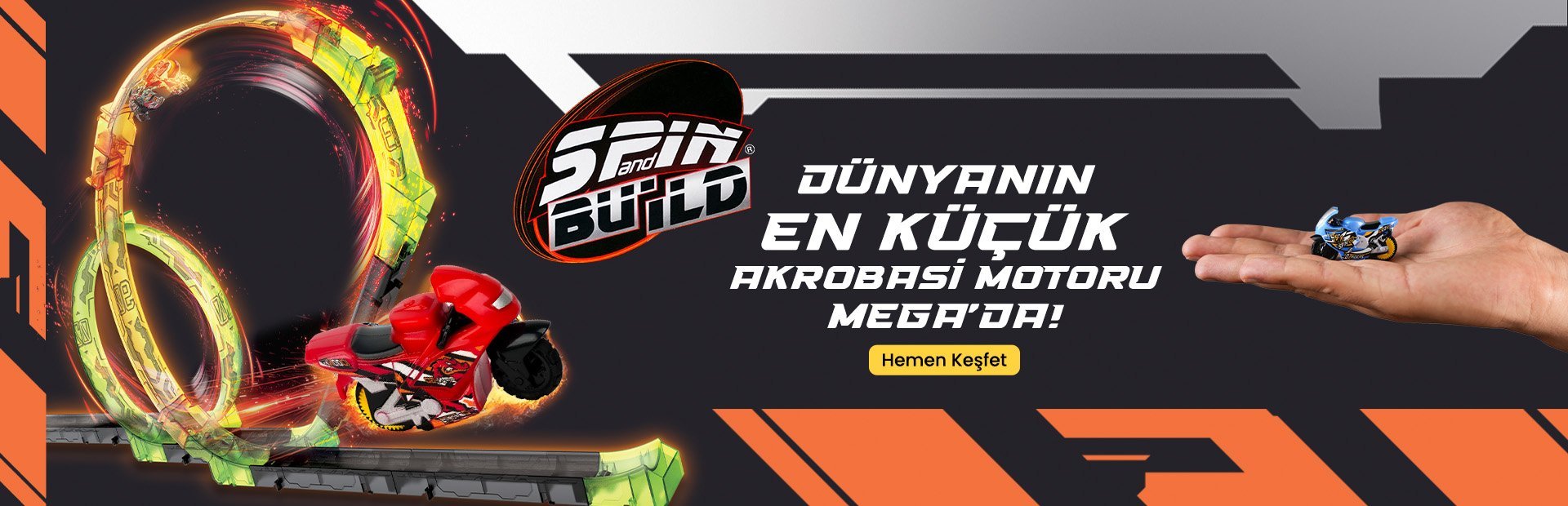 spin n build  toptan motorsiklet oyuncak